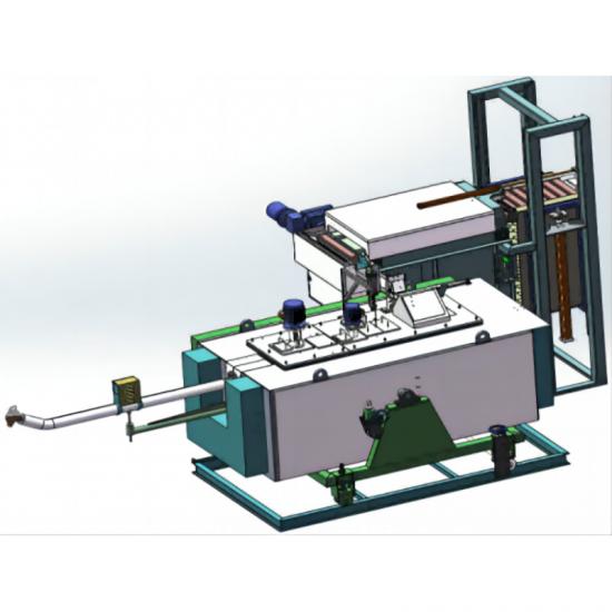 Magnesium Alloy Melting And Dosing Furnace and Preheating Feeding Machine