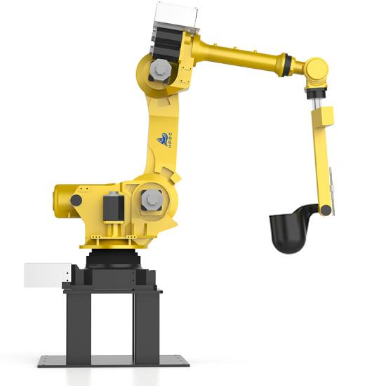 Robotic for aluminium die castings ladle